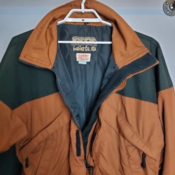 Vintage Wave Rave Brown Snowboarding Ski Jacket FADED SIZE TAG SEE MEASUREMENTS - Picture 6 of 7